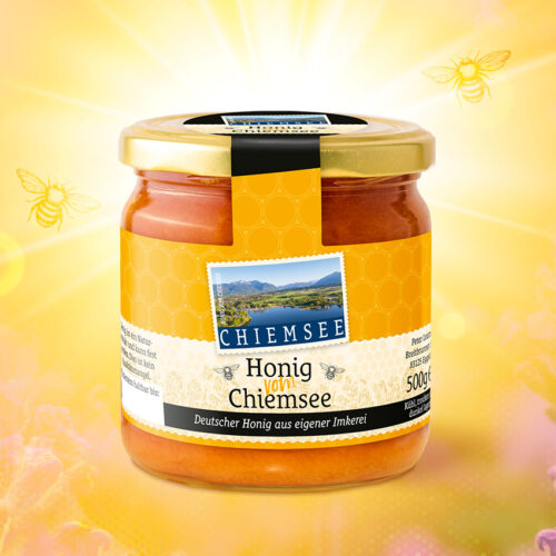 etikettendesign verpackungsdesign honig von agentur wesemann